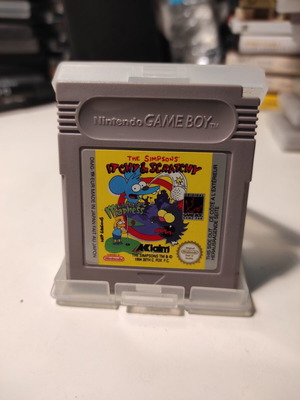 The Simpsons Itchy & Scratchy in Miniature Golf Madness Nintendo Game Boy като нов