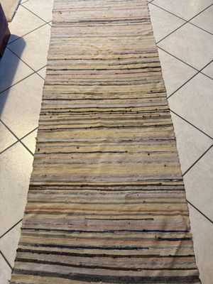 Rug used 270x68 cm with two holes