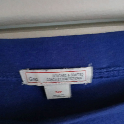 Gap asymmetrical skirt small like new, blue