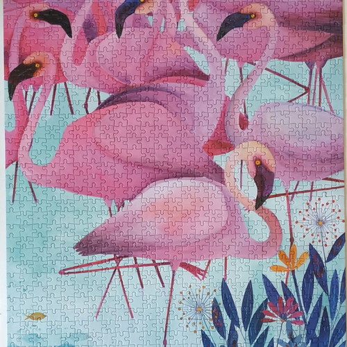 D-toys puzzle 1000 pieces like new, tropical collection