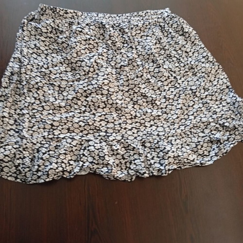 Viscose skirt black and white Pink Woman medium like new