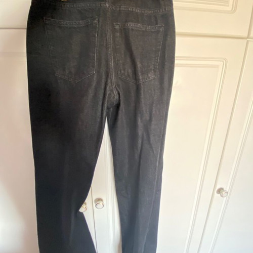Wide leg jeans Salt & Pepper black, size 25, like new