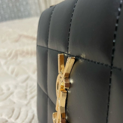 YSL shoulder bag used like new, black