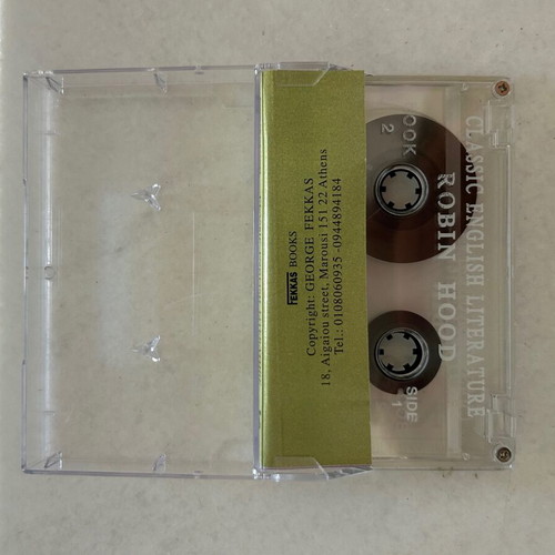 Robin Hood audio cassette, Fekkas Classics Book 2
