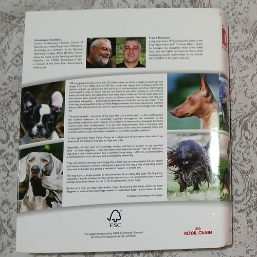 Dog Encyclopaedia Royal Canin like new, Greek