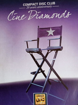 Cine Diamonds διπλό CD καινούργιο με παλιές επιτυχίες κινηματογράφου
