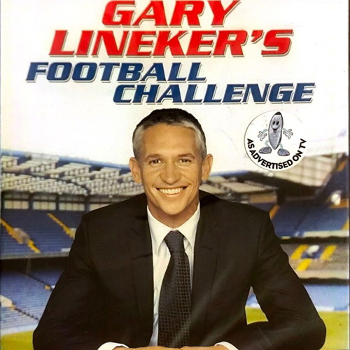 DVD game Gary Lineker's Football Challenge καινούργιο, χωρίς υπότιτλους