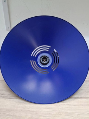 Memphis style blue pendant lamp, E27 fitting