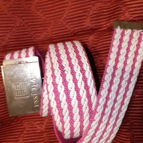 Esse Jeans knitted cotton belt used with metal buckle