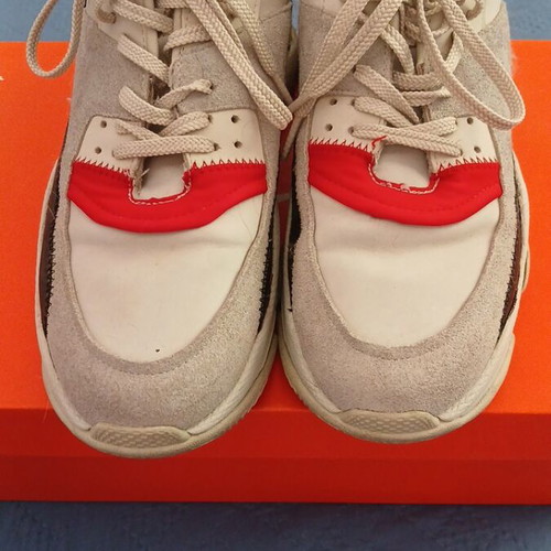 Jeffrey Campbell women's shoes used, leather, colorful, athletic size 41