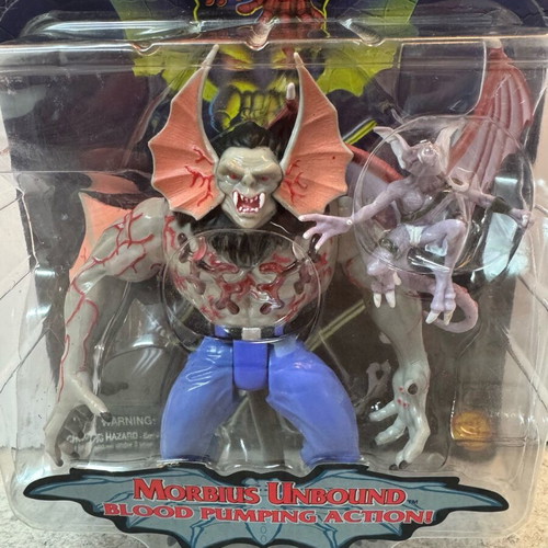 Marvel Toy Biz Morbius Unbound Spider-Man Vampire Wars figure new