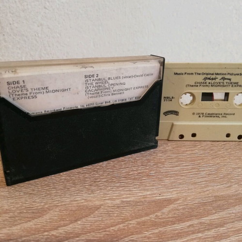 Cassette soundtrack Midnight Express 1978 Giorgio Moroder used