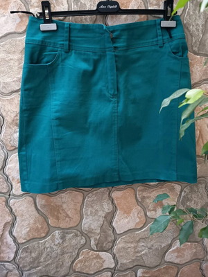 Jeans skirt like new, size L, Greek brand