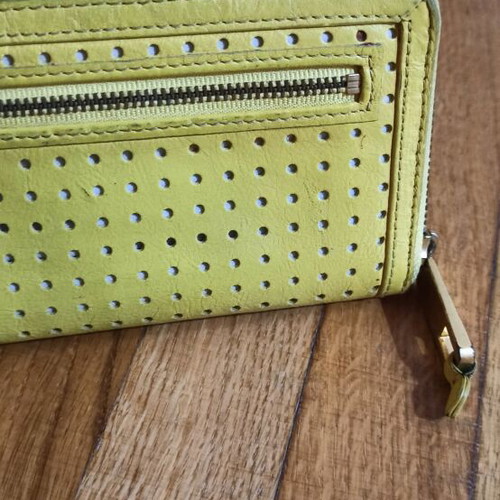 Juicy Couture wallet yellow used, summer style