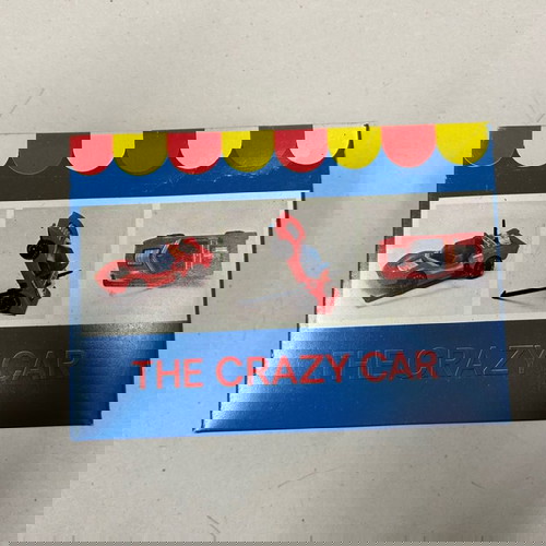 Αυτοκίνητο κουρδιστό μινιατούρα Αδερφοί Παππάς καινούργιο με φθορά