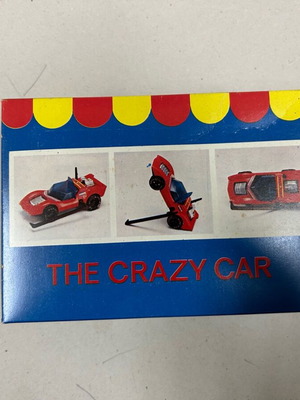 Αυτοκίνητο κουρδιστό μινιατούρα Αδερφοί Παππάς καινούργιο με φθορά