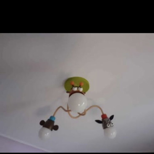 GloboStar Zoo Kids Hanging Light Multicolor 80x39cm like new