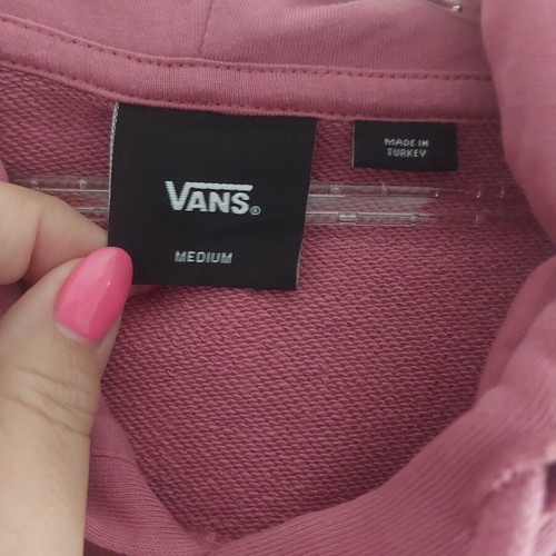 Vans hoodie size M pink like new