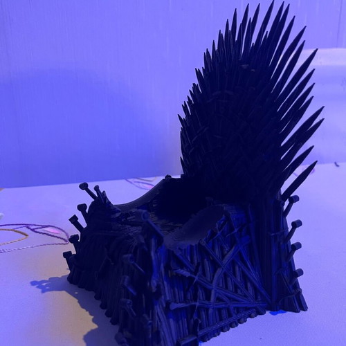 PS5 DualSense Controller Stand 3D Printed New Iron Throne Style