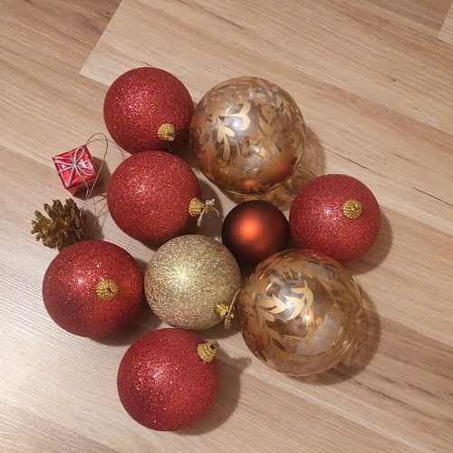 Christmas ornaments like new