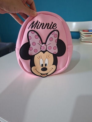 Μικρό ροζ σακίδιο πλάτης Minnie Disney
