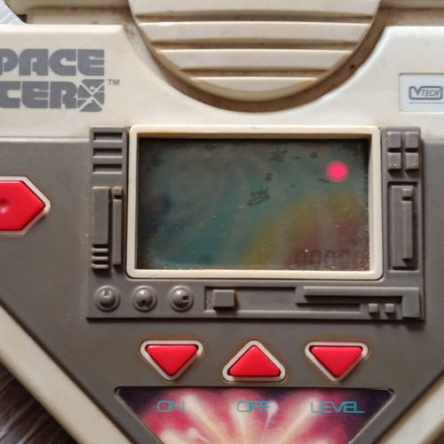 Space Blasters VTech electronic game from the 90s, used, fully functional