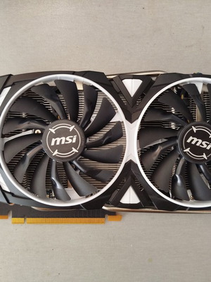 MSI GeForce GTX 1060 ARMOR 6G OC μεταχειρισμένη κάρτα γραφικών