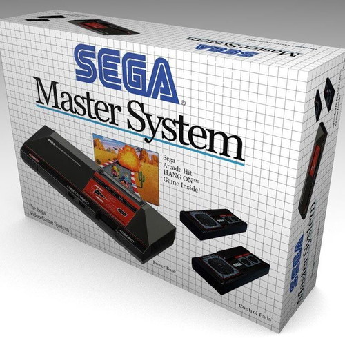 Sega Master System console used, boxed
