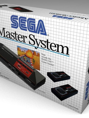 Sega Master System console used, boxed