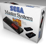 Sega Master System console used, boxed