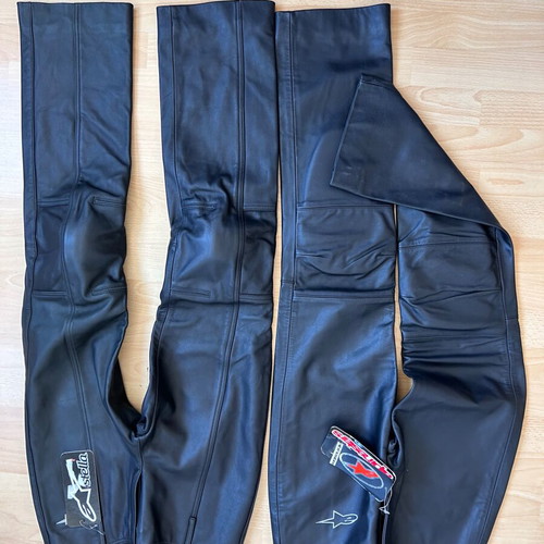 Alpine Star leather motorcycle pants new, size 42, women's