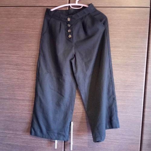 Black Terranova pants wide leg used, size XS