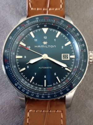 Hamilton Khaki Aviation Converter 42mm new, blue dial