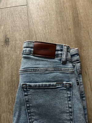 Zara wide leg pants blue new, size 34