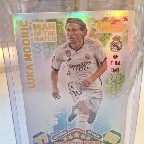Luka Modric Topps Heritage football card