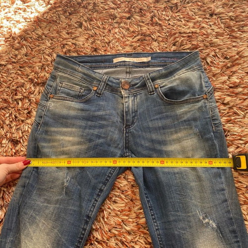 Toi&Moi ripped jeans like new, blue, skinny, mid rise, elastic