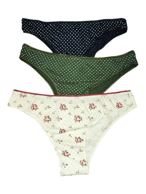 Women's slip 3 pieces new, size Medium, multicolor