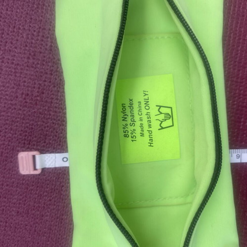 Athletic waist bag, yellow