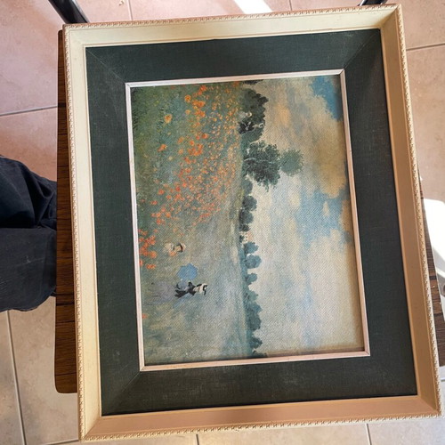 Vintage frame used