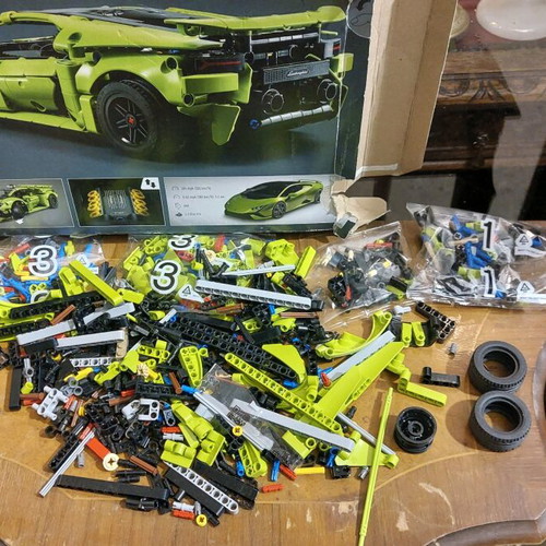 Lego 42161 used, incomplete with sealed bags