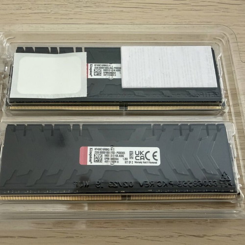 Kingston Renegade Fury 16GB DDR4 3600MHz like new