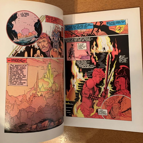 Elric of Melnibone 'The Weird of the White Wolf' comic graphic novel new 1st edition 1990