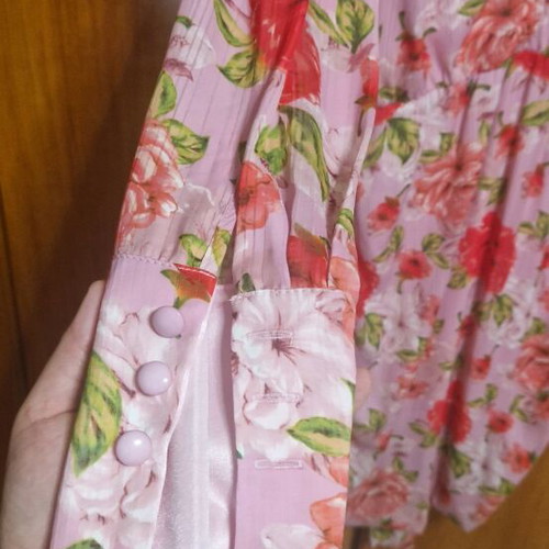 XXLOVE floral dress like new, size L-XL, pink