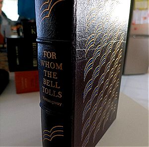 For whom the bell tolls Ernest Hemingway Easton Press first edition 1970