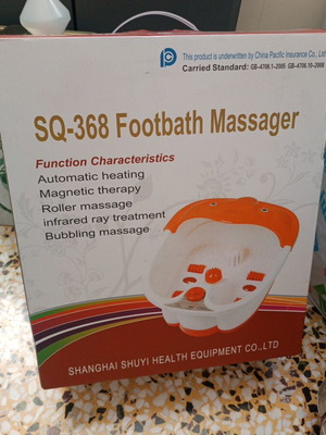 Footbath with infrared and massage new