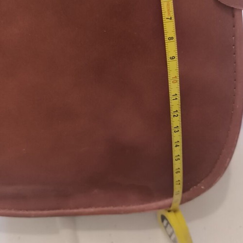 Leather shoulder bag like new, brown