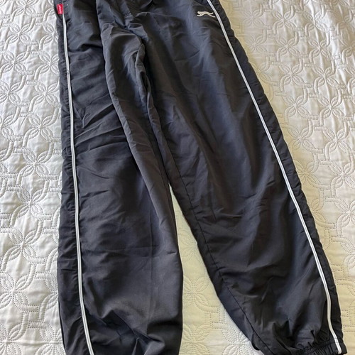 Slazenger tracksuit pants new, black, size S