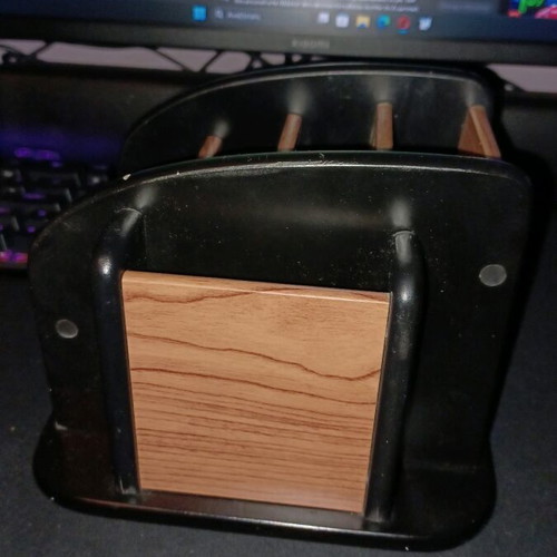 Vintage pencil holder like new, multifunction desk organizer
