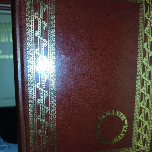 Classic Greek literature collections like new, two leather-bound sets