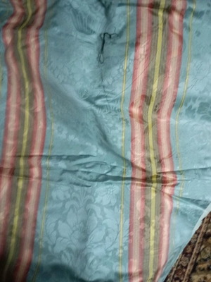 Loneta fabric petrol satin 3 meters new